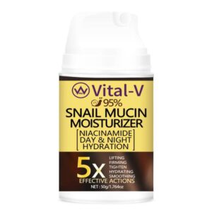 Vital-V 95% Snail Mucin Moisturizer Face And Body Cream