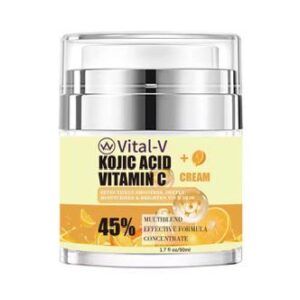 Vital-V Koji Acid Turmeric Face Cream+45% Vitamin C – 1.7 FL OZ